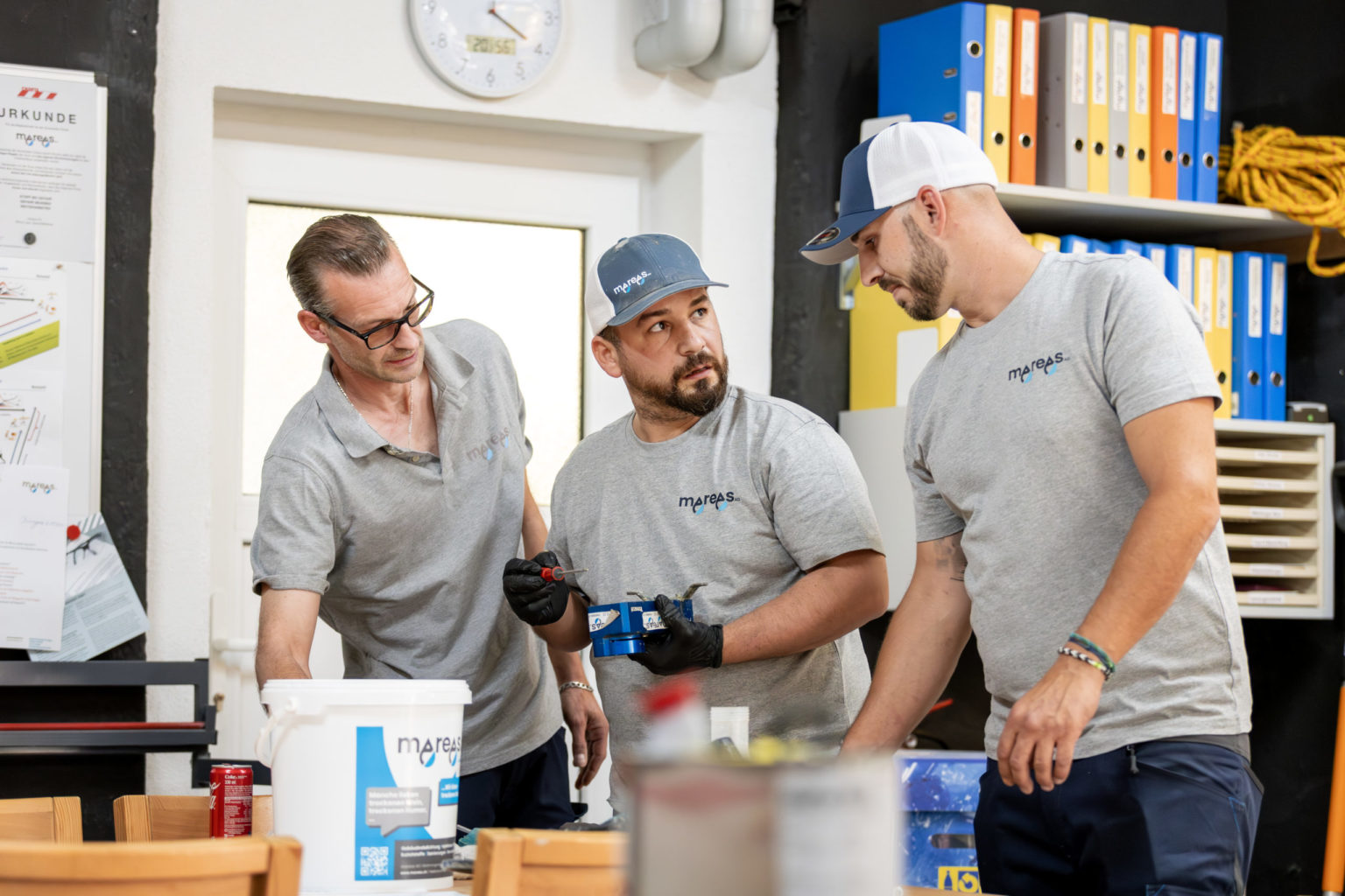 Team im Einsatz